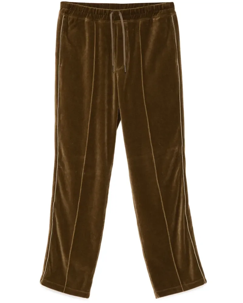 Tom Ford Jogginghose in Samtoptik - Grün Grün