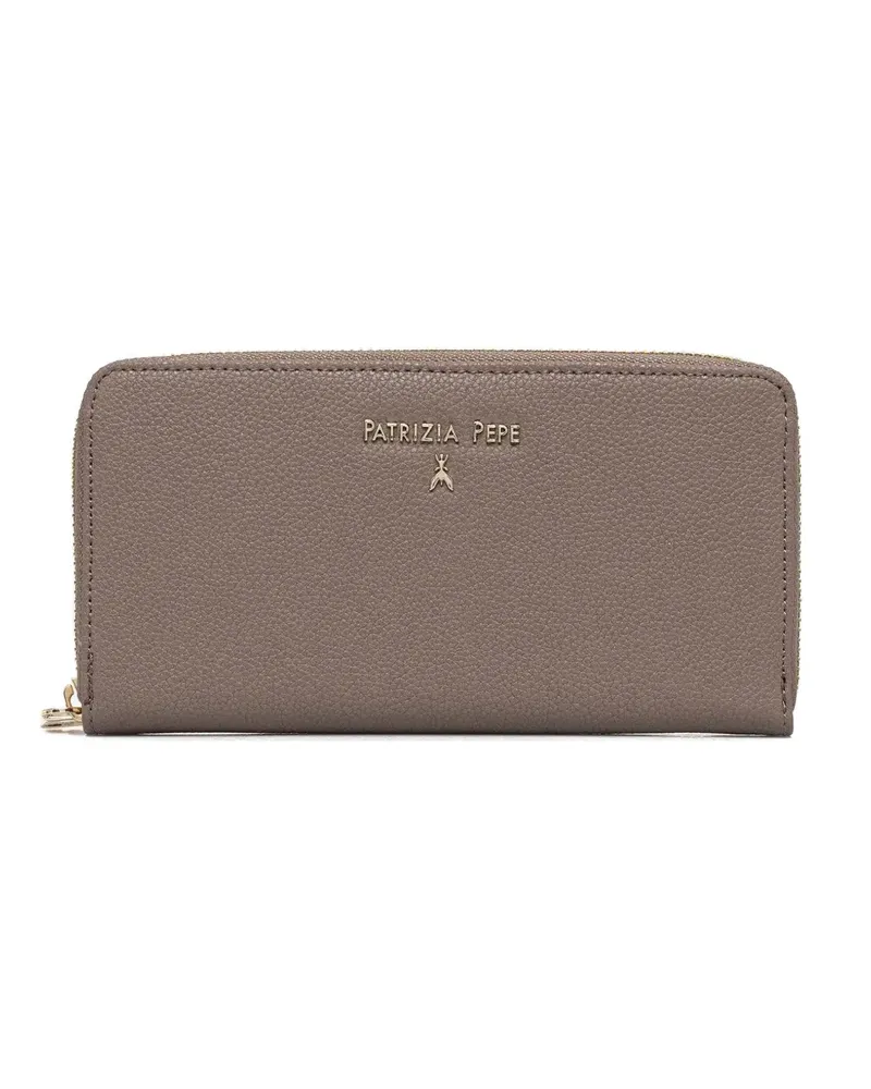 Patrizia Pepe logo-lettering wallet - Nude Nude