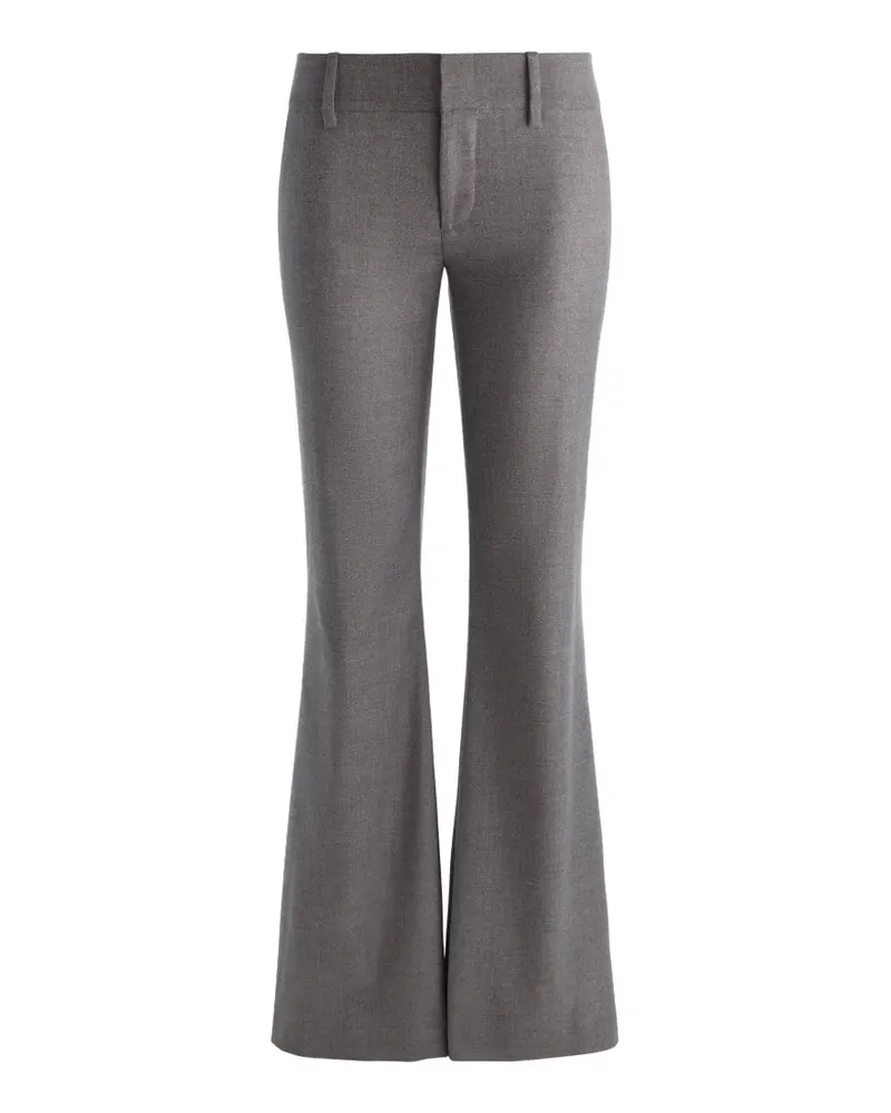 Alice + Olivia Emryn Schlaghose mit tiefem Bund - Grau Grau
