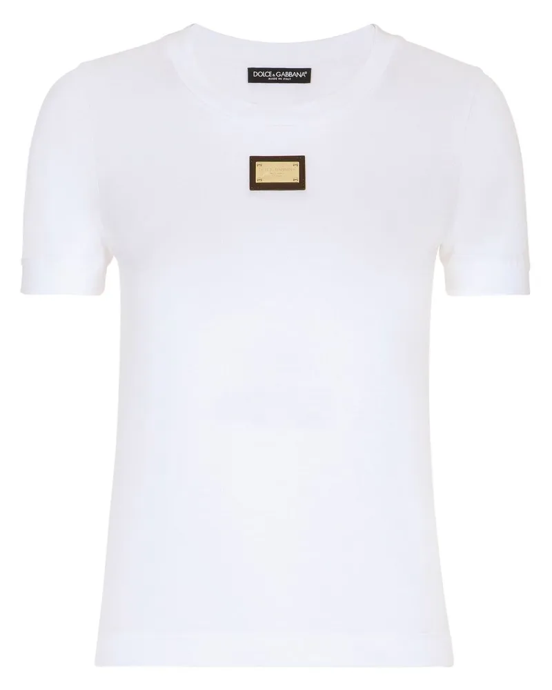 Dolce & Gabbana DG Essentials T-Shirt - Weiß Weiß