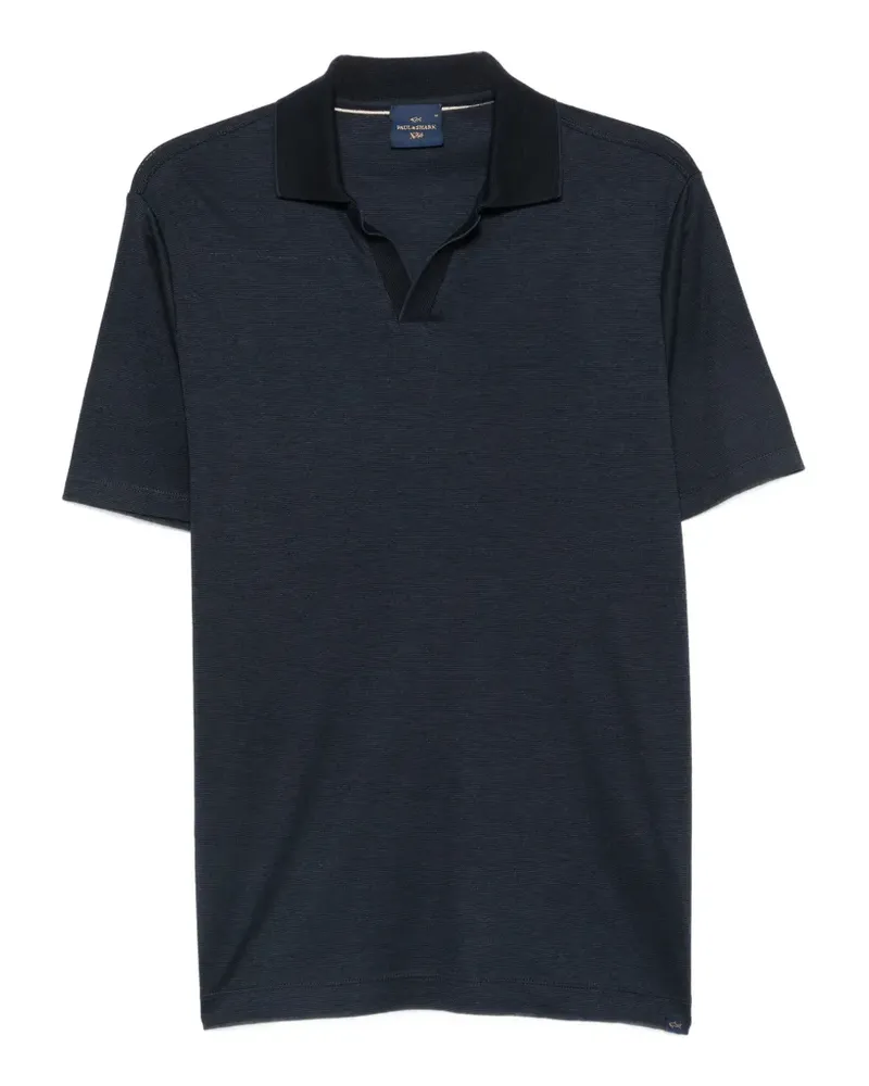 Paul & Shark short-sleeve polo-collar T-shirt - Blau Blau