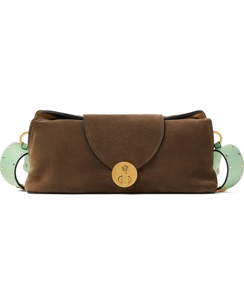 Versace Verzierte Vivian Crosta Clutch - Braun Braun