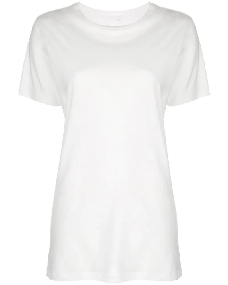 WARDROBE.NYC T-Shirt mit lockerem Schnitt - Weiß Weiß
