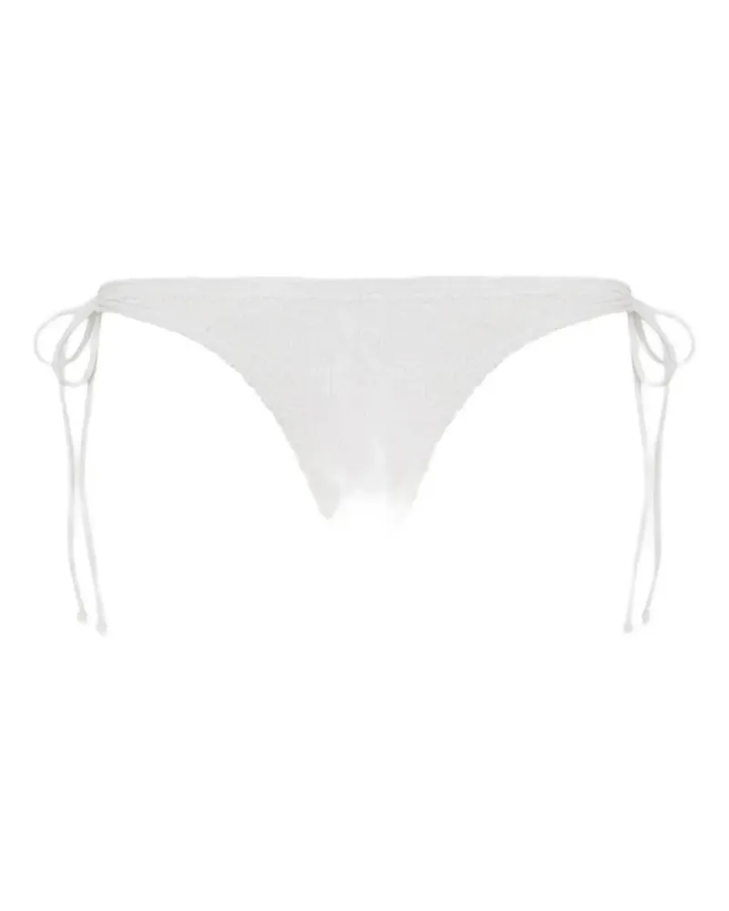 bond-eye SERENITY textured bikini bottoms - Weiß Weiß