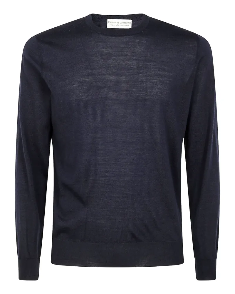 Filippo de Laurentiis Pullover mit Rundhalsausschnitt - Blau Blau