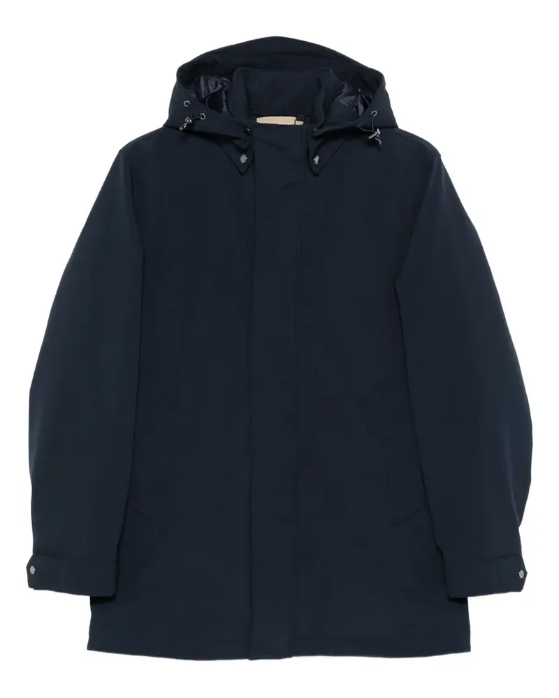 Woolrich Mantel mit Kapuze - Blau Blau