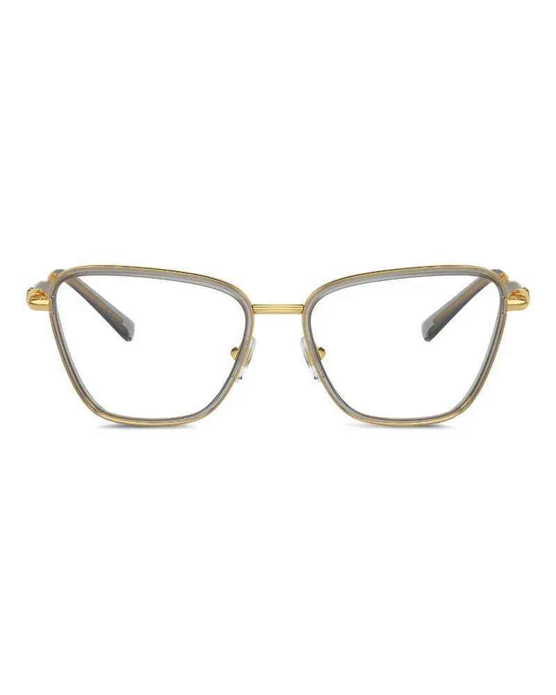 Versace Brille im Butterfly-Design - Grau Grau