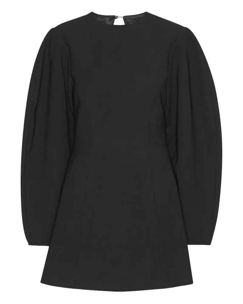 ROTATE Birger Christensen Ausgestelltes Minikleid - Schwarz Schwarz