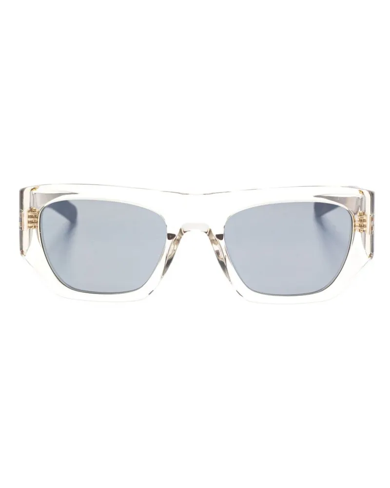 Saint Laurent Sonnenbrille mit eckigem Gestell - Braun Braun