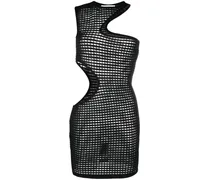 Minikleid mit Cut-Out - Schwarz