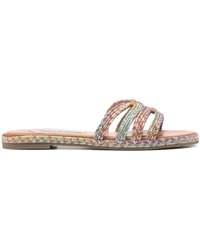 Aquazzura Pantoletten mit mandelförmiger Kappe - Nude Nude