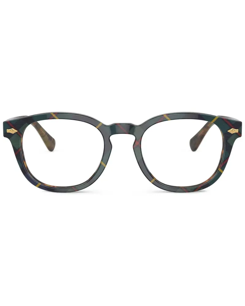 Ralph Lauren Brille mit rundem Gestell - Braun Braun