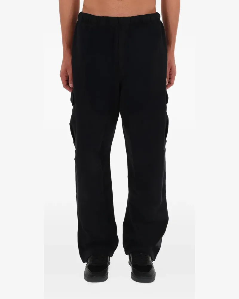 Versace Jeans Hose mit aufgesetzter Tasche - Schwarz Schwarz