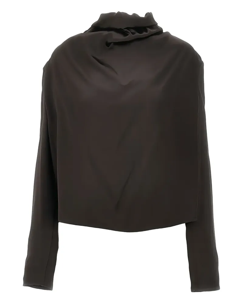 ARMARIUM ruffled blouse - Braun Braun