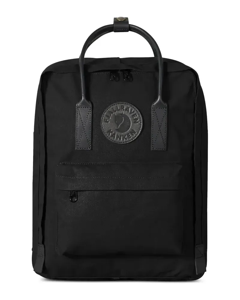 Fjäll Räven Kånken No. 2 Rucksack mit Henkel - Schwarz Schwarz