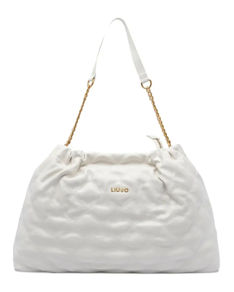 Liu Jo Gesteppte Schultertasche - Weiß Weiß