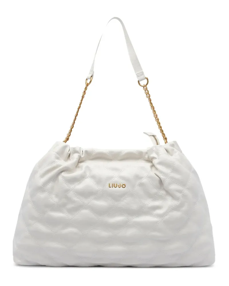 Liu Jo Gesteppte Schultertasche - Weiß Weiß