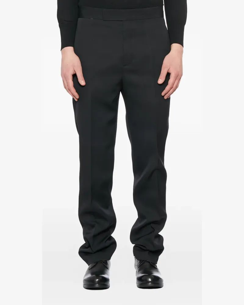 Sapio Nº 9 gabardine trousers - Schwarz Schwarz