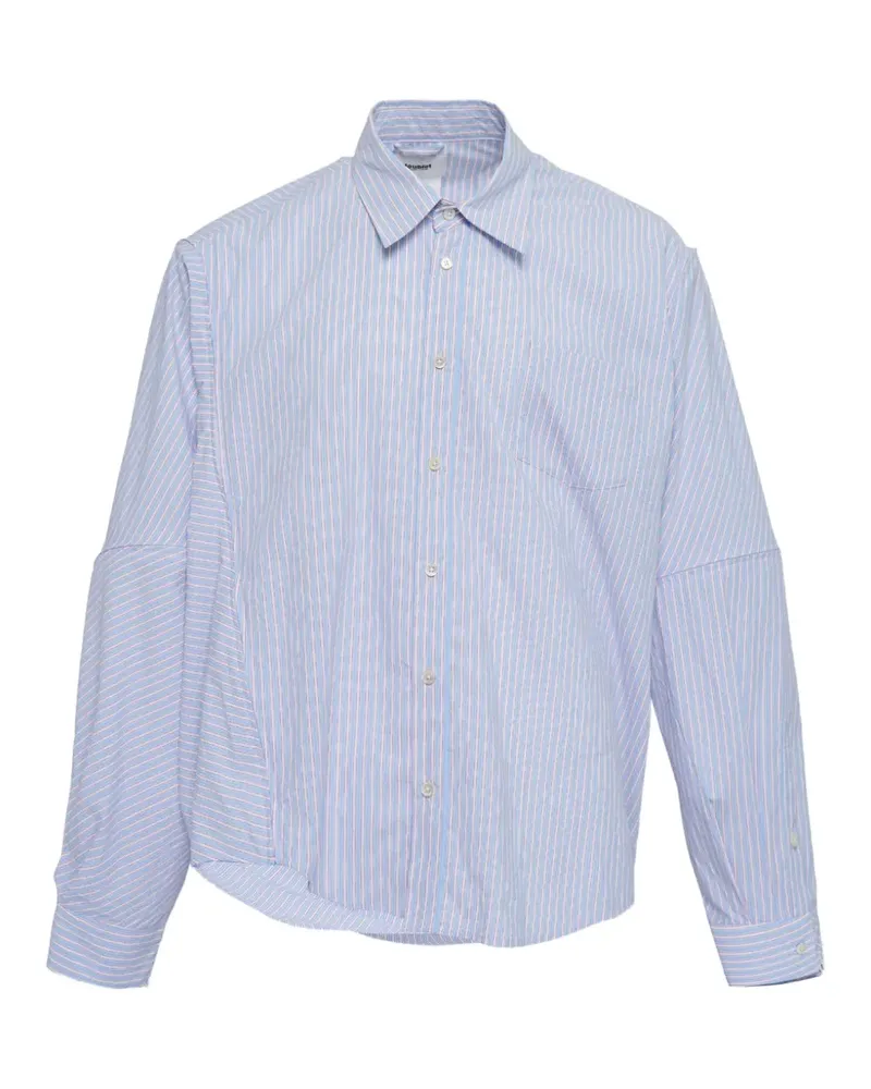 Doublet Gestreiftes Hemd - Blau Blau