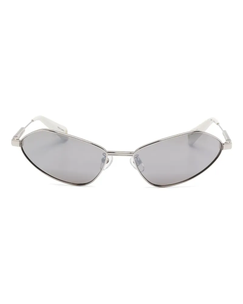Jacquemus Ergonomische Sonnenbrille - Grau Grau