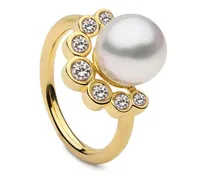 Brea Ring mit Perlen