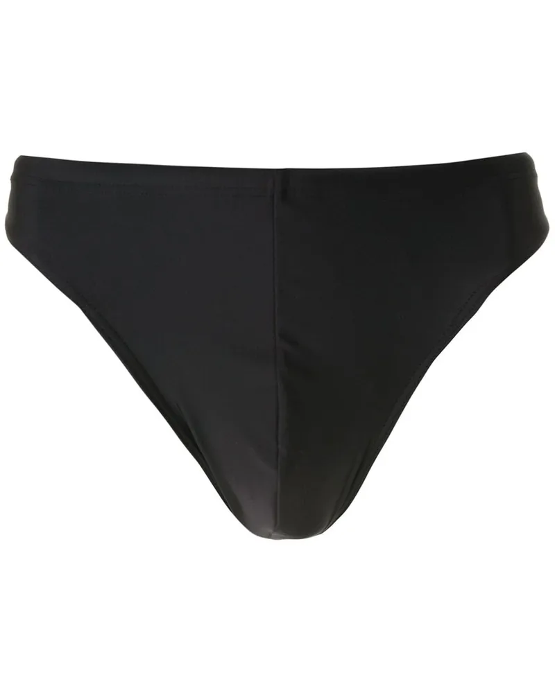 Amir Slama Klassische Badehose Schwarz