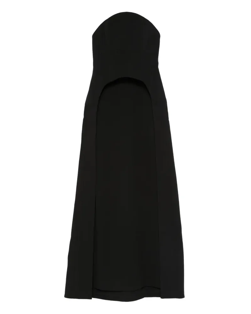 Solace London Vi strapless maxi dress - Schwarz Schwarz