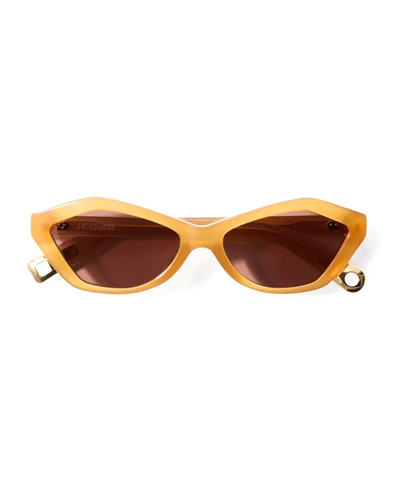 Jacquemus Bambino Sonnenbrille - Orange Orange