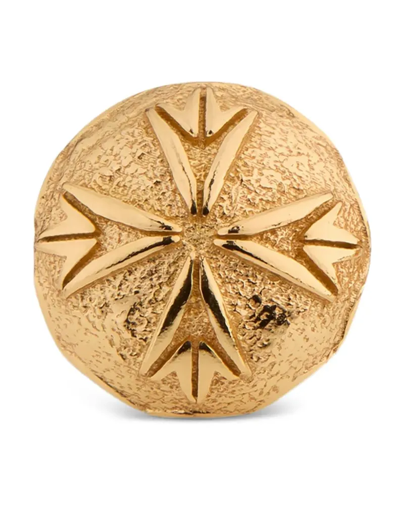 Emanuele Bicocchi Logo Scudo earring - Gold Gold
