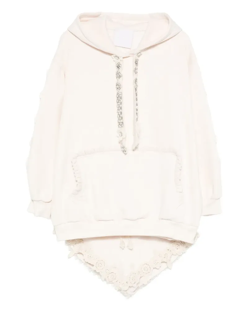 LOULOU Shorts mit Schmucksteinen (2er-Set) - Nude Nude