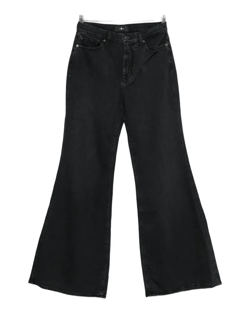 Seven7 Ausgestellte Jeans - Schwarz Schwarz