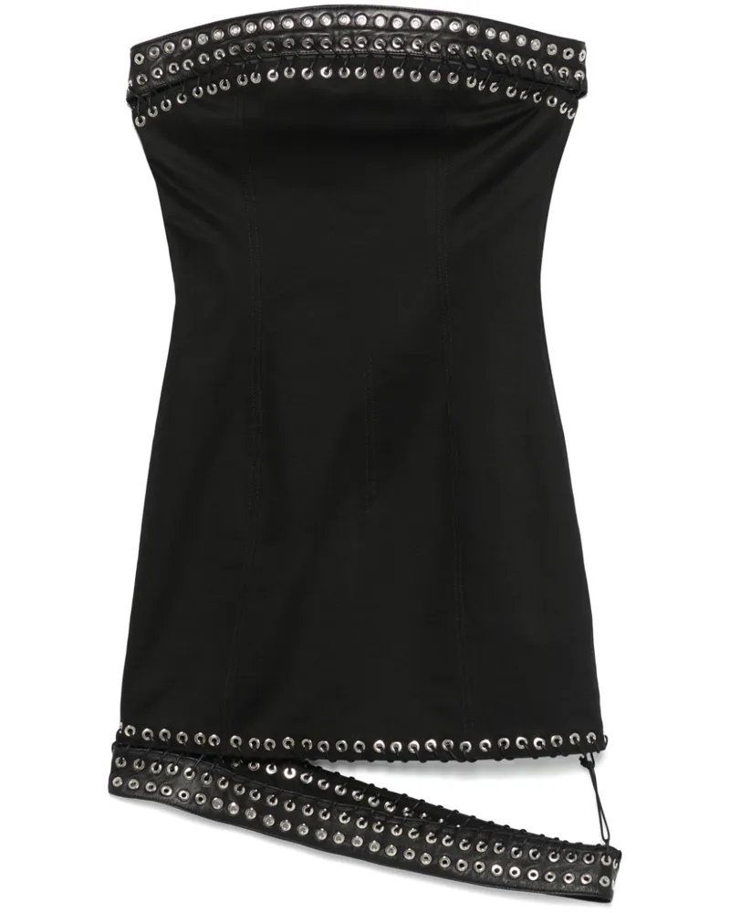 Ludovic de Saint Sernin Lucinda Bustier-Minikleid - Schwarz Schwarz