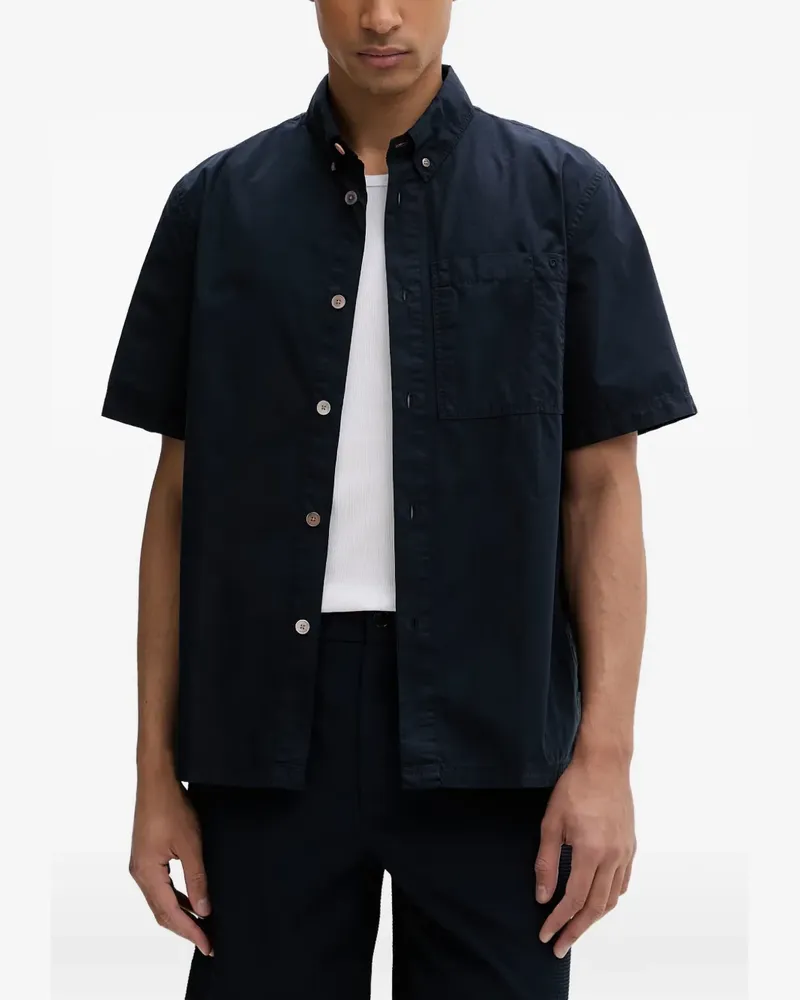 Paul Smith Kurzärmeliges Hemd - Blau Blau