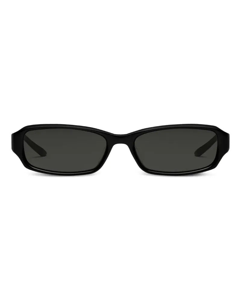 Gentle Monster Halo 01 Sonnenbrille mit eckigem Gestell - Schwarz Schwarz