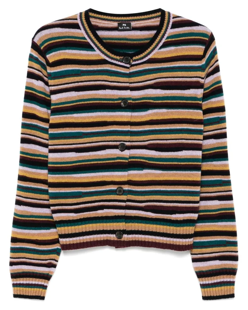 Paul Smith Gestreifter Pullover Rot