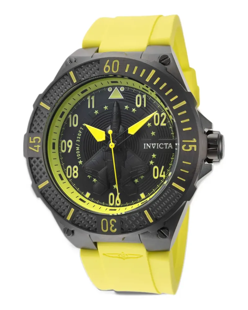Invicta pilot 50mm watch - Schwarz Schwarz