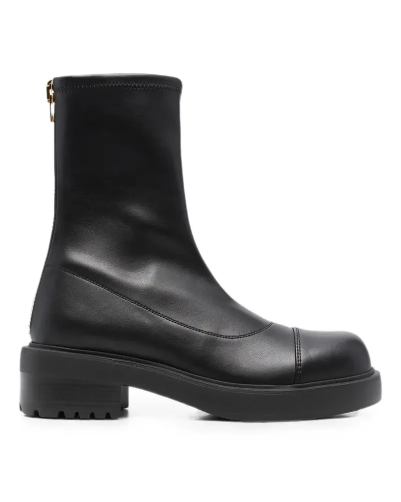 Giuseppe Zanotti Stiefeletten mit Reißverschluss - Schwarz Schwarz