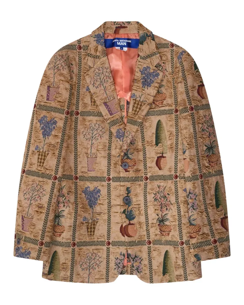 Junya Watanabe Sakko mit Patchwork-Design - Nude Nude