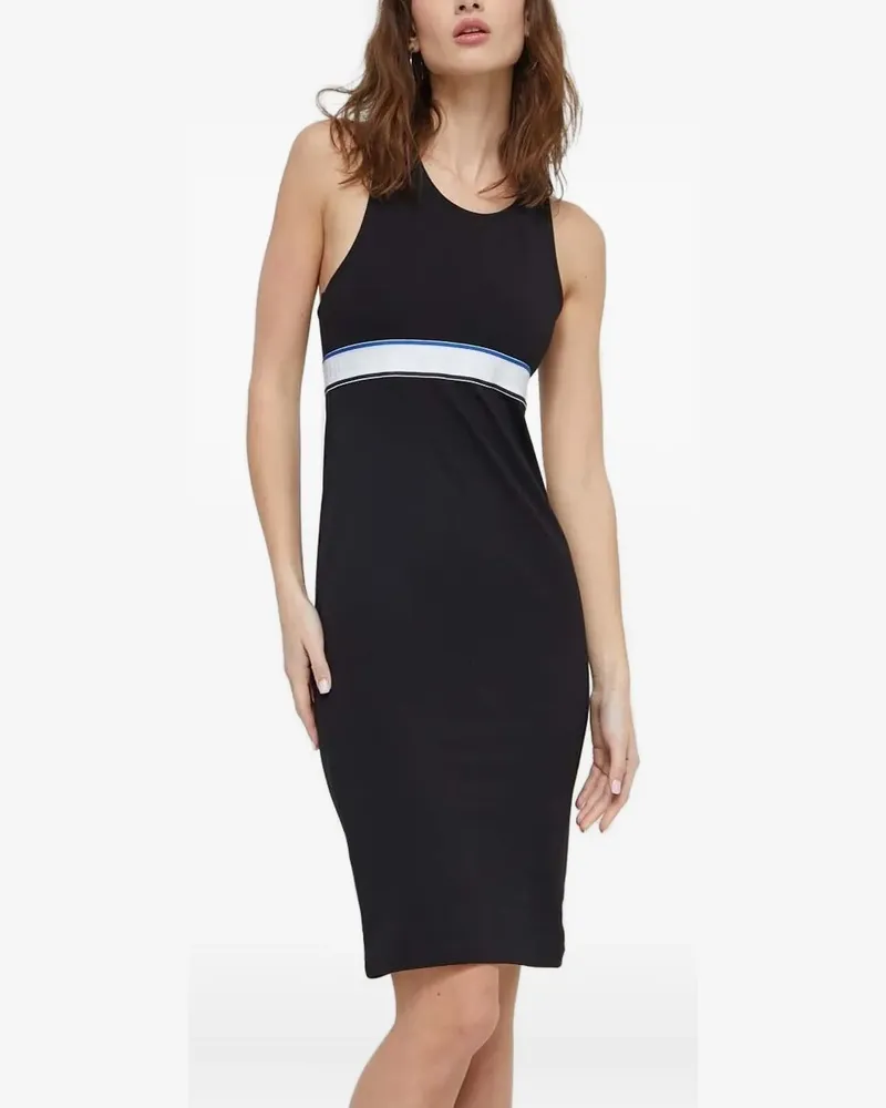 HUGO BOSS Kleid mit Racerback-Band - Schwarz Schwarz