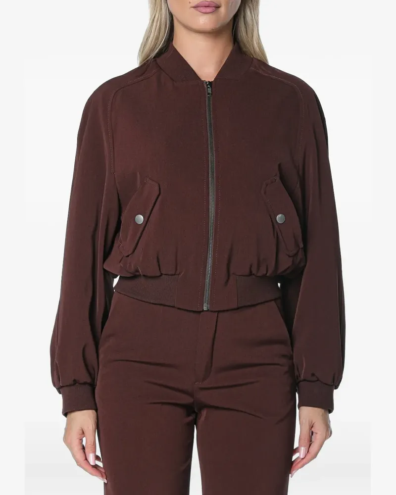 Drykorn cropped bomber jacket - Rot Rot