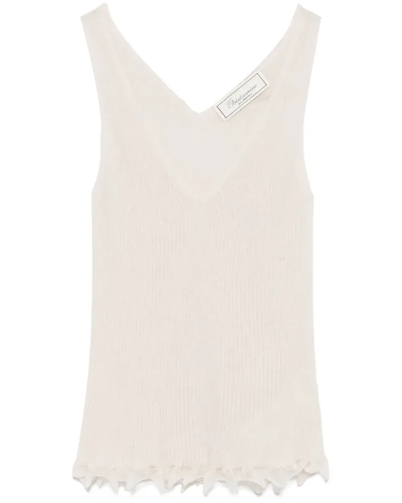 Blumarine Geripptes Tanktop - Nude Nude