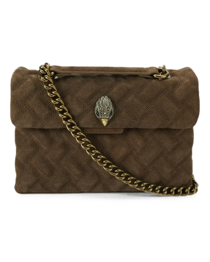 Kurt Geiger leather Kensington bag - Braun Braun
