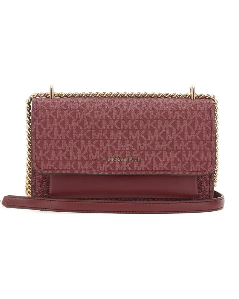 Michael Kors Kleine Claire Schultertasche - Rot Rot