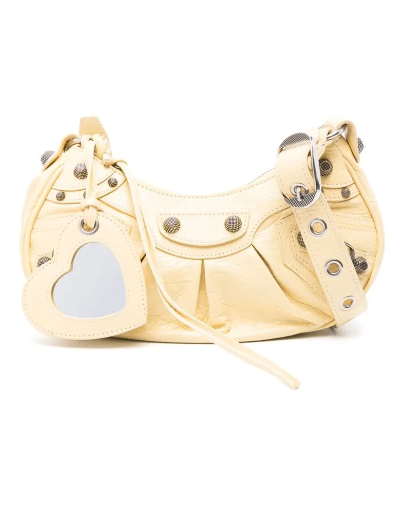 Balenciaga Le Cagole XS Schultertasche - Gelb Gelb