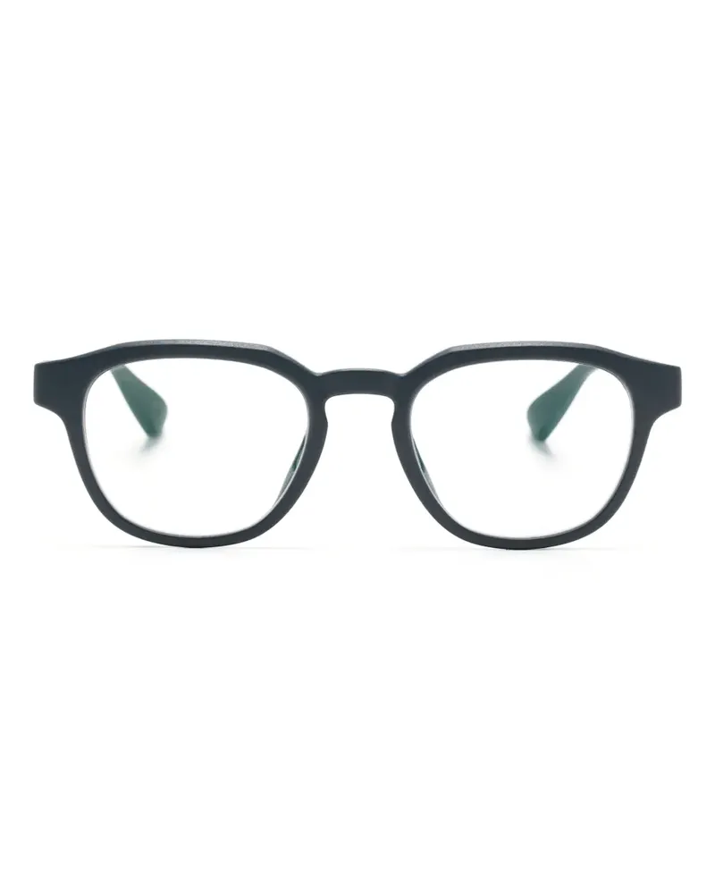 Mykita Bellis Brille mit rundem Gestell - Blau Blau