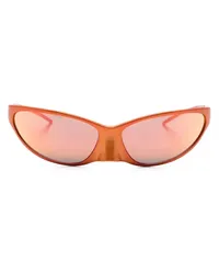 Balenciaga Cat-Eye-Sonnenbrille mit 4G Orange