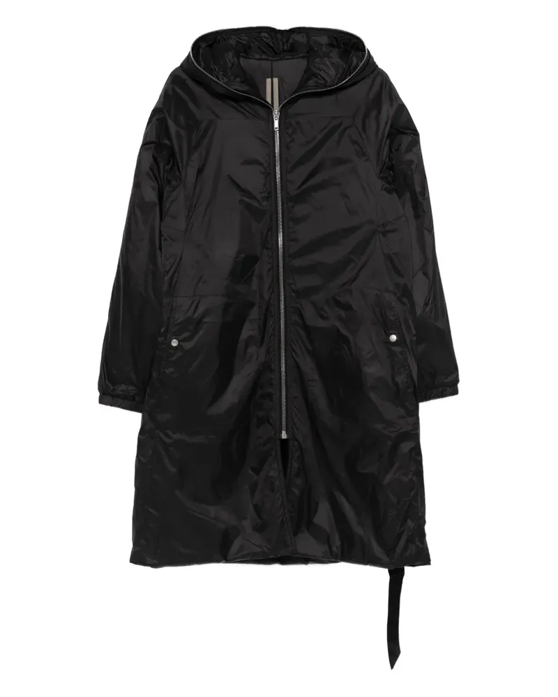 DRKSHDW by Rick Owens Mantel mit Kapuze - Schwarz Schwarz