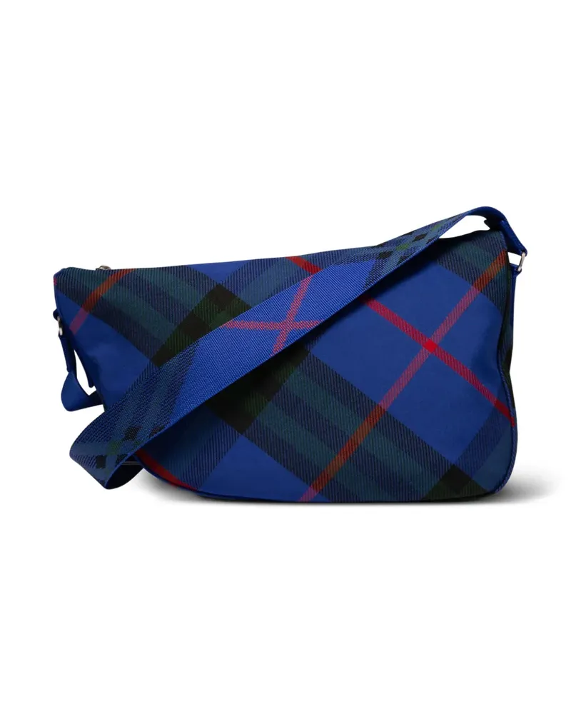 Burberry patterned crossbody bag - Blau Blau