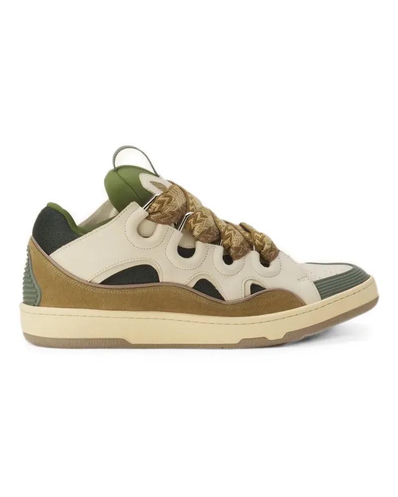Lanvin Curb Sneakers - Nude Nude