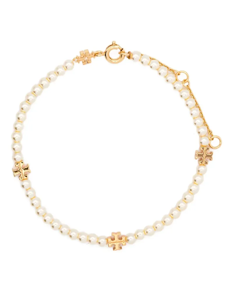 Tory Burch Kira Armband mit Logo - Gold Gold